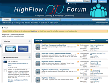 Tablet Screenshot of forum.highflow.nl